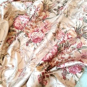 Vintage Ralph Lauren Guinevere Floral Curtain Set